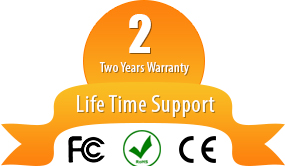 2 Years Warranty / Lifetime Support