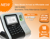 Biometric Time Attendance System - HS13-0053

Life Time Technical Support

18 Month Warranty